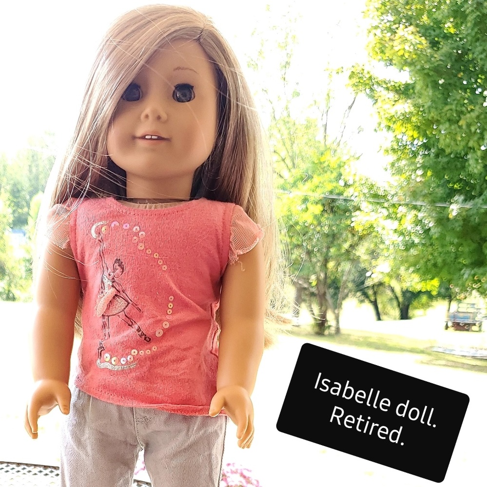 American Girl doll with accessories